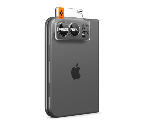 Spigen Optik Pro Glas.Tr Ez Fit do iPhone Duo Star White - 1586442 - zdjęcie 4
